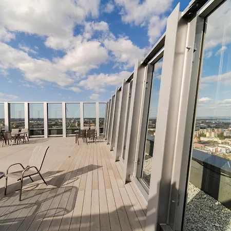 Apartment Ans Hanza Tower No 632 - Swimming Pool, Sauna, Jacuzzi, Viewing Terrace Szczecin