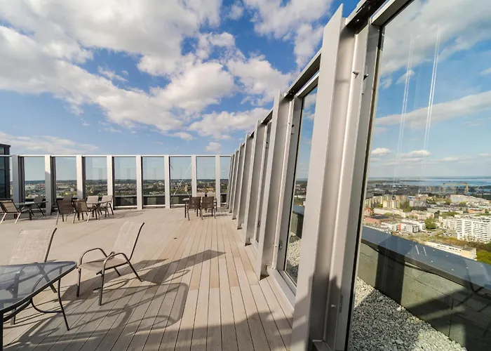 Διαμέρισμα Ans Hanza Tower No 632 - Swimming Pool, Sauna, Jacuzzi, Viewing Terrace Στσέτσιν